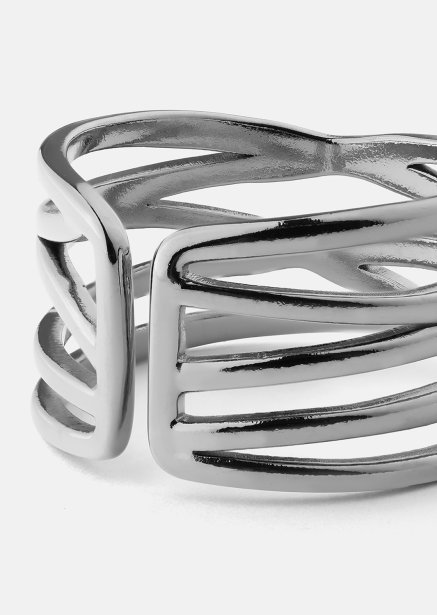 Anillo Silver Maze - Chapado en plata