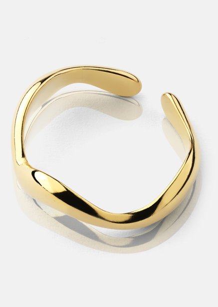 Arvia Anillo - 18k Chapado en oro