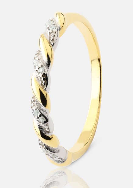 Celesta Anillo - 18k Chapado en oro