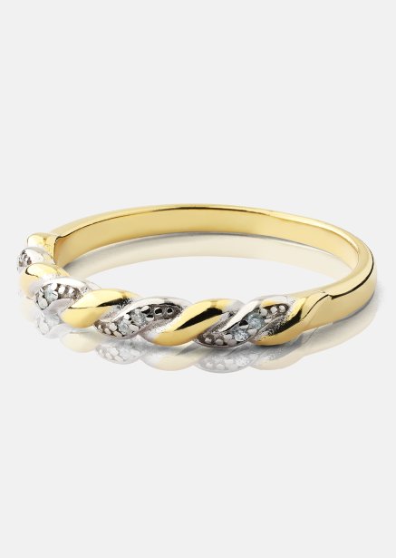 Celesta Anillo - 18k Chapado en oro