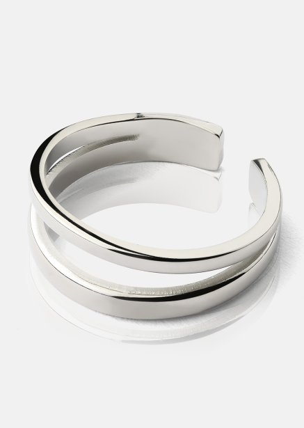 Apertura Anillo - Chapado en plata