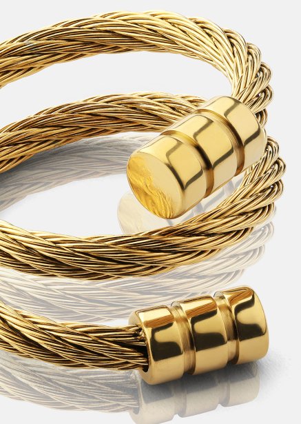Anillo Volt – 18k Chapado en oro
