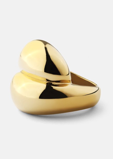 Anillo Bold Flow - 18k Chapado en oro