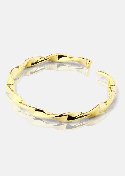 Anillo Twist Whisper - 18k Chapado en oro
