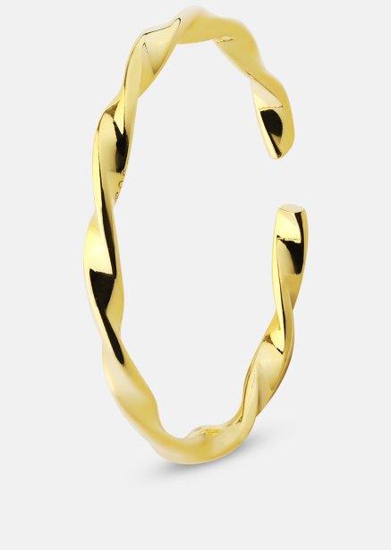 Anillo Twist Whisper - 18k Chapado en oro
