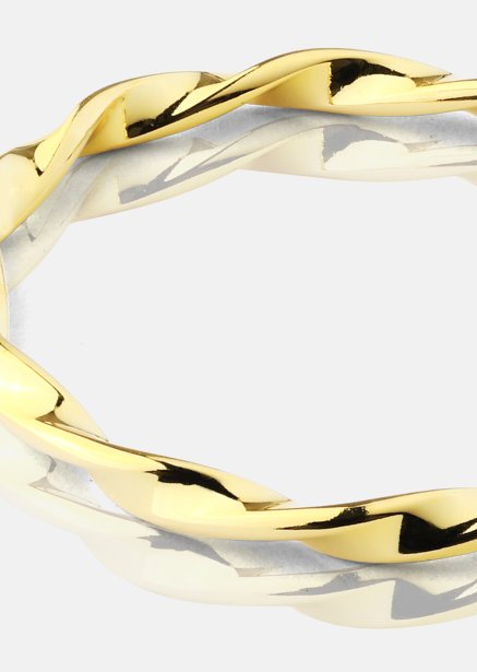 Anillo Twist Whisper - 18k Chapado en oro