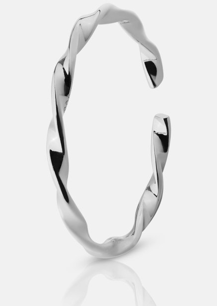 Anillo Twist Whisper - Chapado en plata