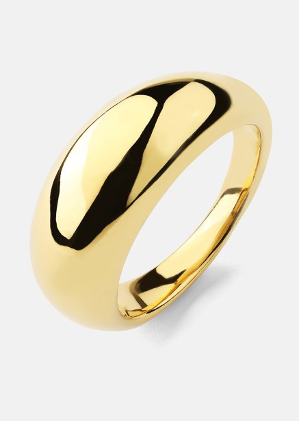 Anillo Dome - 18k Chapado en oro