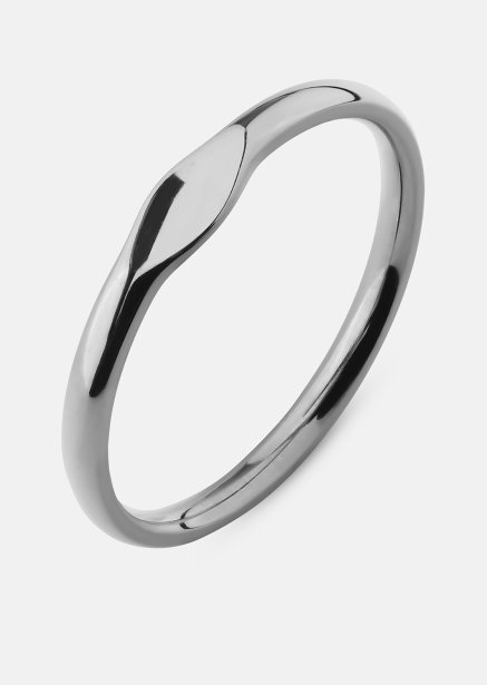 Initial Anillo – Chapado en plata