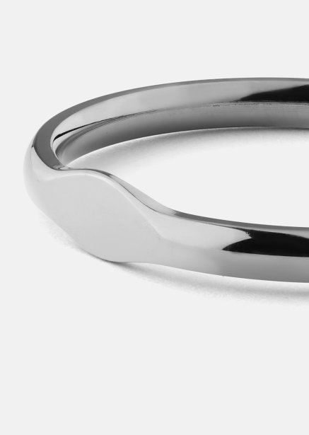 Initial Anillo – Chapado en plata