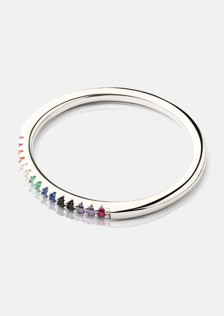 Anillo Prism - Chapado en plata