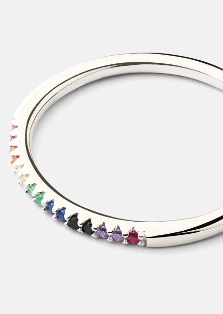 Anillo Prism - Chapado en plata