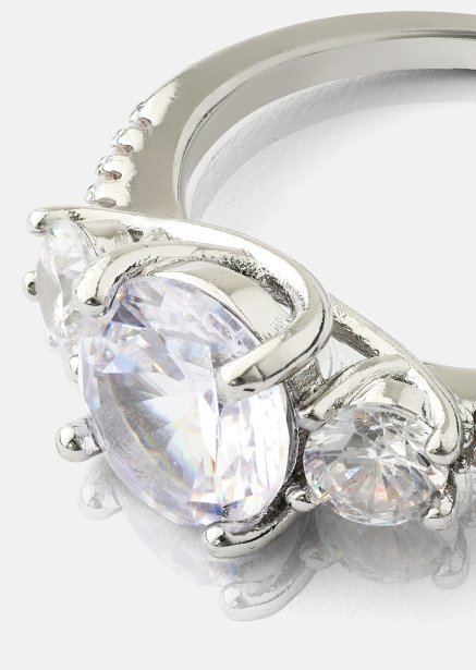 Anillo Trinity - Chapado en plata
