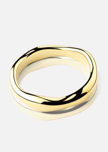 Anillo Flow Anillo Thin - 18k Chapado en oro