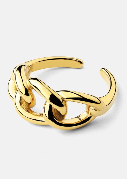 Anillo Golden Link - 18K Chapado en oro