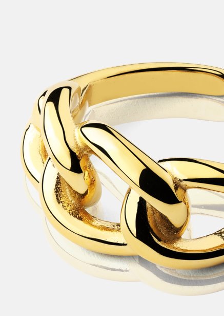 Anillo Golden Link - 18K Chapado en oro