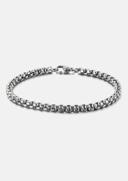 Pulsera Steel Valor - Chapada en plata