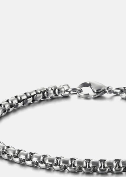 Pulsera Steel Valor - Chapada en plata