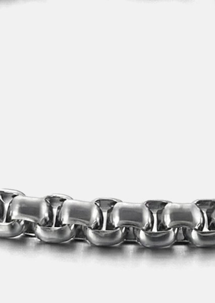 Pulsera Steel Valor - Chapada en plata