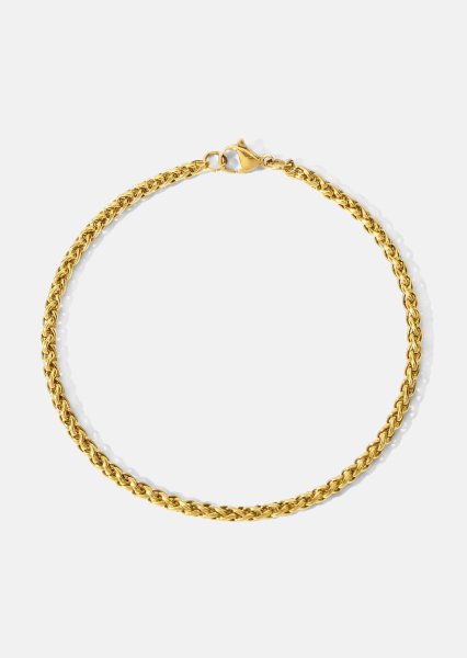 Pulsera Regal Twine - 18k Chapada en oro