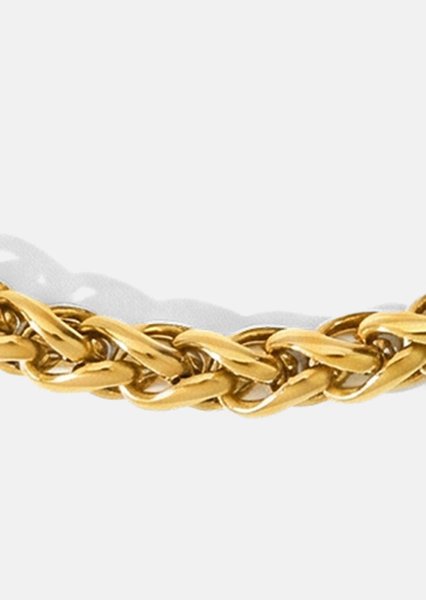 Pulsera Regal Twine - 18k Chapada en oro