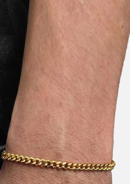 Pulsera Valor Twist - 18k Chapada en oro