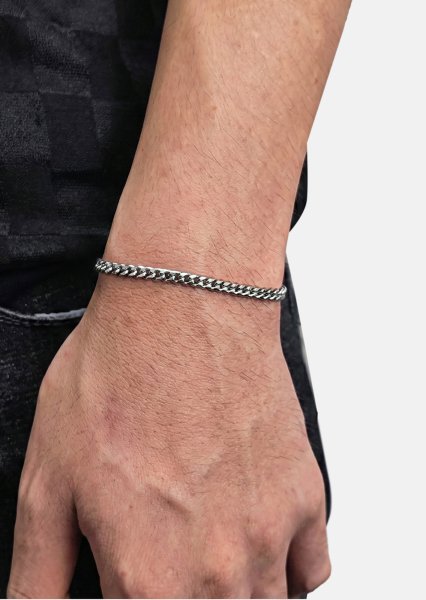 Pulsera Varen Haven - Chapada en plata
