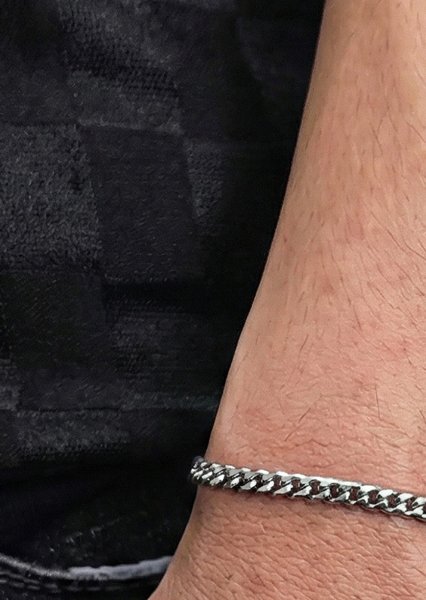 Pulsera Varen Haven - Chapada en plata