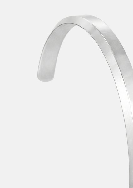 Pulsera Zoren Form - Chapada en plata