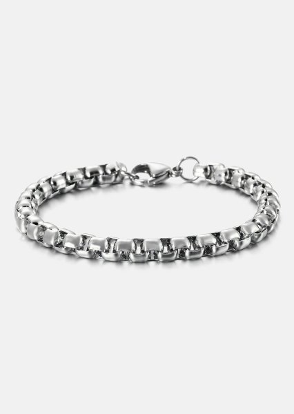 Pulsera Torin Edge - Chapada en plata