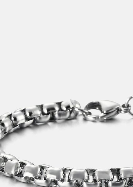Pulsera Torin Edge - Chapada en plata