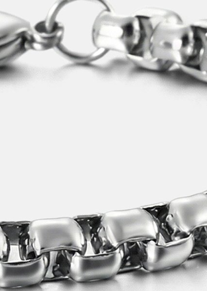Pulsera Torin Edge - Chapada en plata