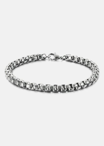 Pulsera Titanic Bond - Chapada en plata