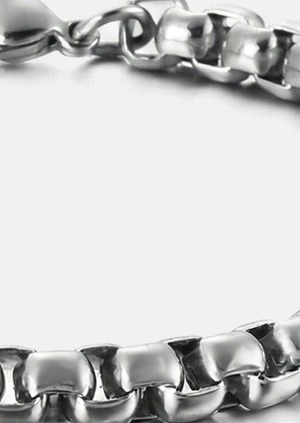 Pulsera Titanic Bond - Chapada en plata