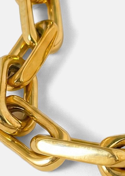 Pulsera Valor Link - 18k Chapada en oro