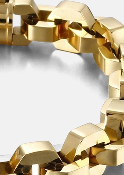Pulsera Cynosure Rise - 18k Chapada en oro