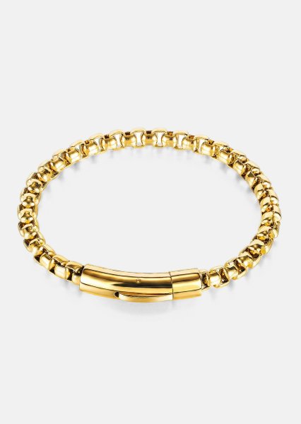Pulsera Stalwart Bond - 18k Chapada en oro