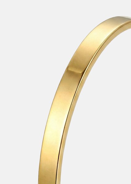 Pulsera Valor Halo - 18k Chapada en oro