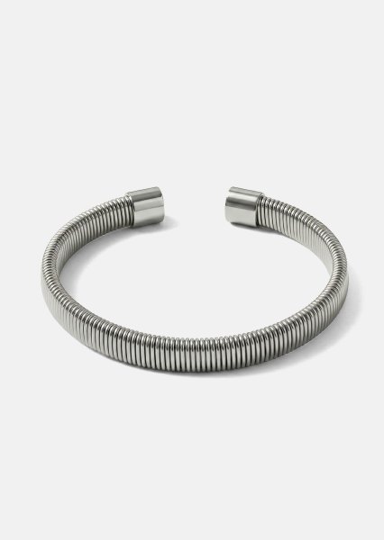 Pulsera Titanic Echo - Chapada en plata