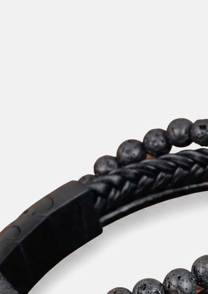 Pulsera de cuero Titan Loom