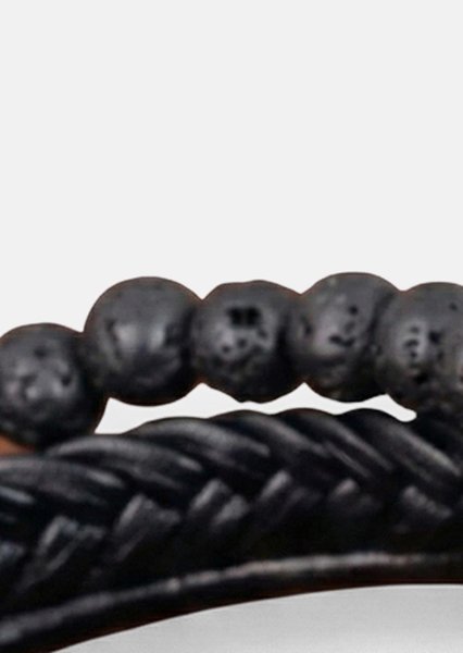Pulsera de cuero Titan Loom