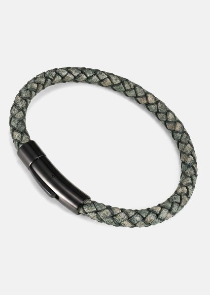 Pulsera de cuero Talon Weave