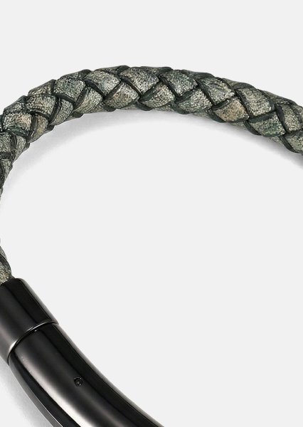 Pulsera de cuero Talon Weave