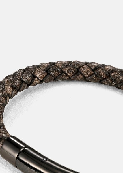 Pulsera de cuero Vanguard Weave