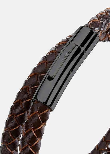 Pulsera de cuero Vigor Weave