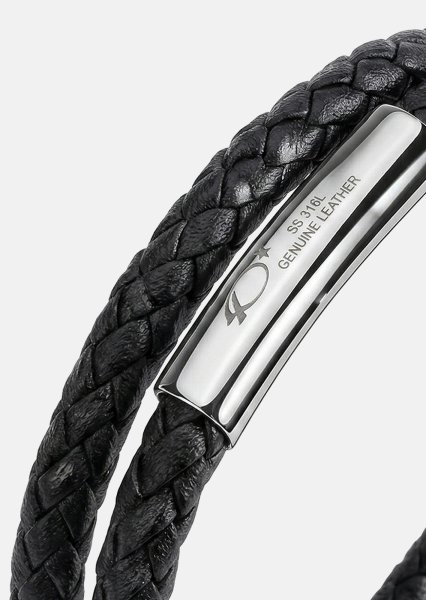 Pulsera de cuero Titan Thread