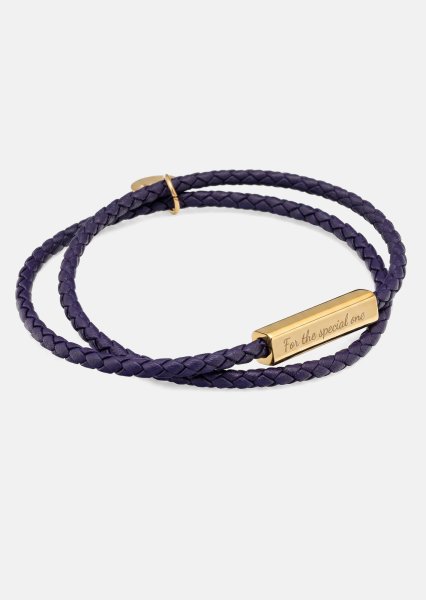 Pulsera de cuero Noble Twist