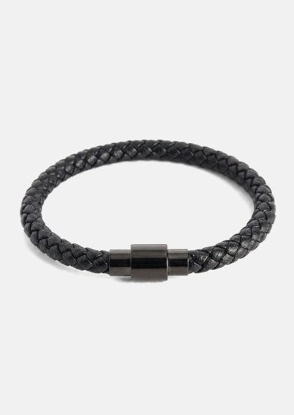 Pulsera de cuero Silken Valor