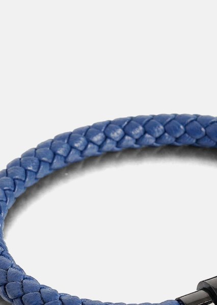 Pulsera de cuero Noble Blue