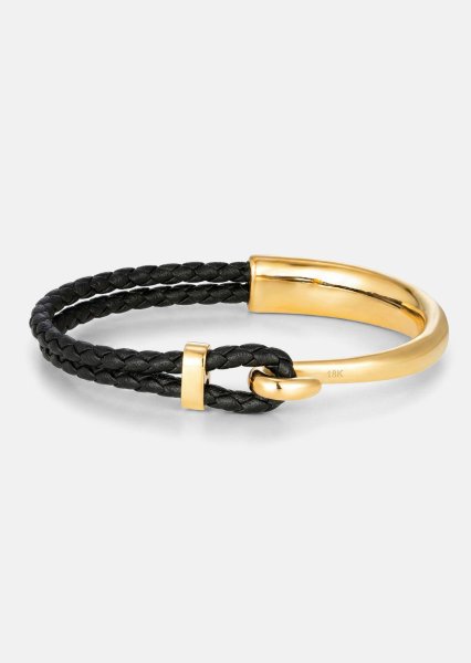 Pulsera de cuero Cinder Crest
